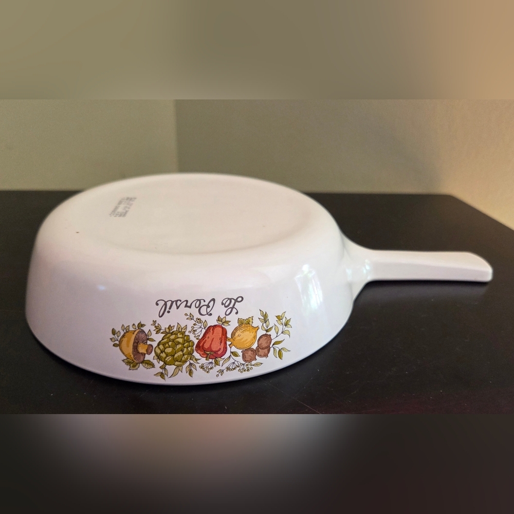 Vintage Corningware Spice of Life P-83 Le Persil Pan Skillet 6.5" USA - Picture 3 of 4